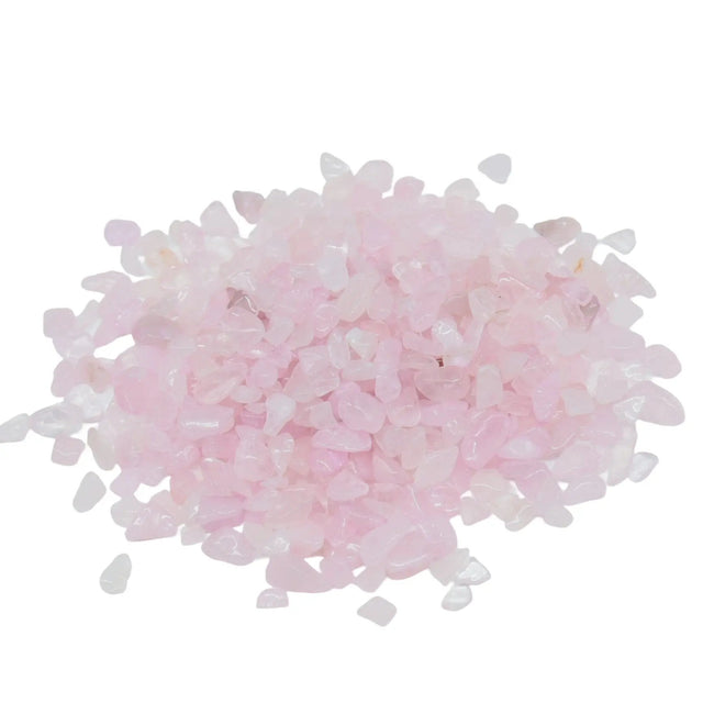 Stone - Tumbled Chips - Rose Quartz - 5-7mm 10 g