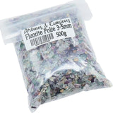 Stone - Tumbled Chips - Fluorite - 3 to 5mm 500 g