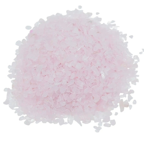 Stone - Tumbled Chips - Rose Quartz - 3-4mm 10 g