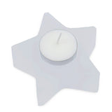 Candle Holder - Selenite - Star