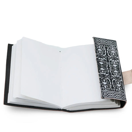 Wicca & Pagan - Leather Journal - Celtic Pentagram
