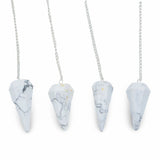 Pendulum - Faceted - Howlite