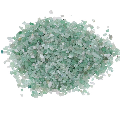 Stone - Tumbled Chips - Green Aventurine - 2 to 4mm