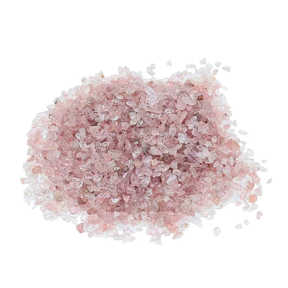 Stone - Tumbled Chips - Strawberry Quartz - 2 to 4mm 500 g