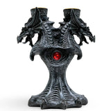 Candle Holder - Double Candle - Dragon