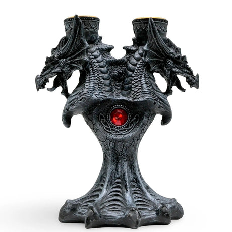 Candle Holder - Double Candle - Dragon
