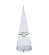 Ring - Assorted Shaped - Raw Herkimer Diamond on 925 sterling silver