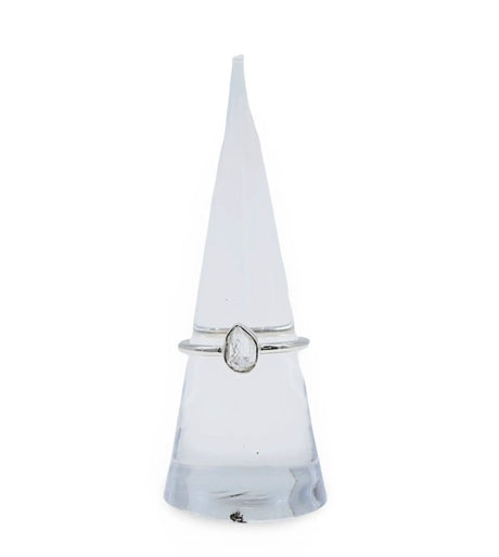 Ring - Assorted Shaped - Raw Herkimer Diamond on 925 sterling silver