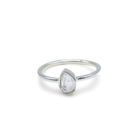 Ring - Assorted Shaped - Raw Herkimer Diamond on 925 sterling silver