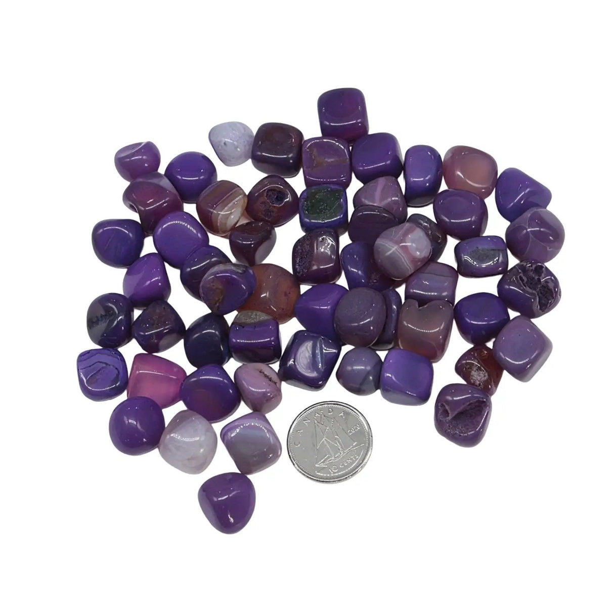 Stone - Agate - Tumbled - 100g Bag