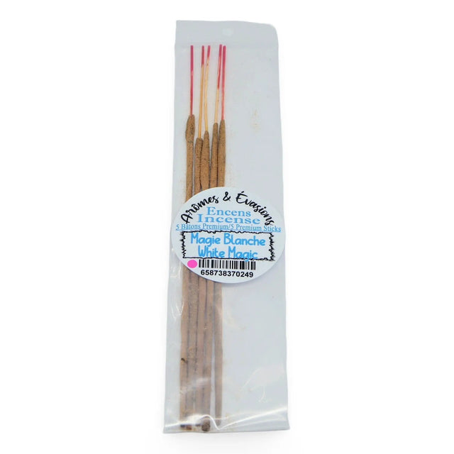 Incense Sticks - Premium Collection - White Magic - Pack of 5 Masala Sticks
