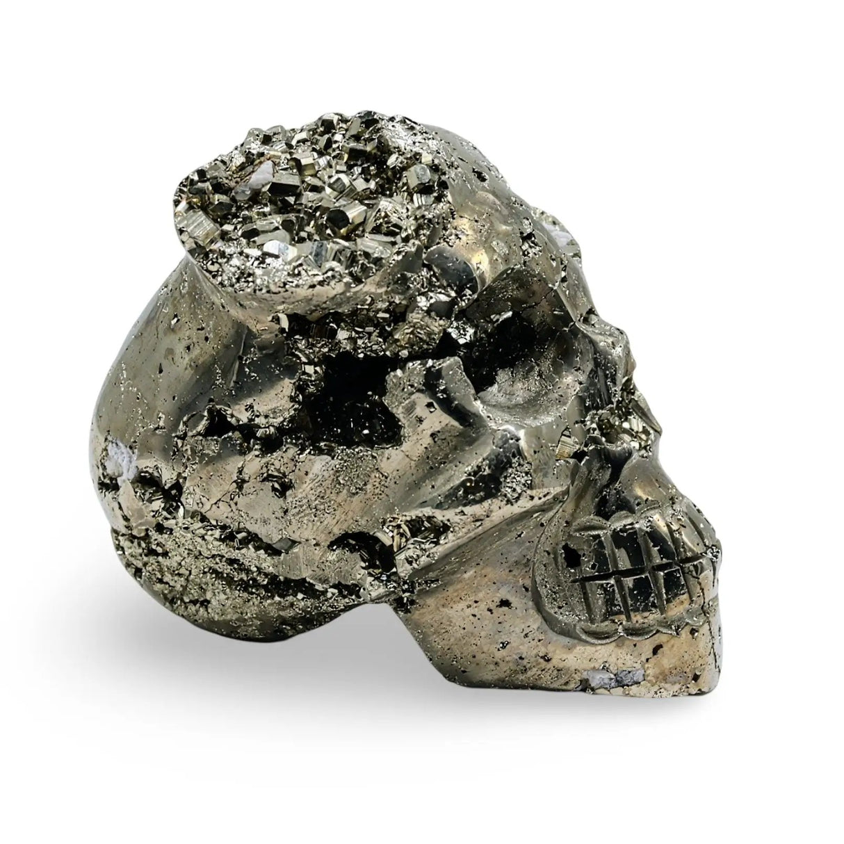 Stone - Pyrite Skull Specimen - Rough