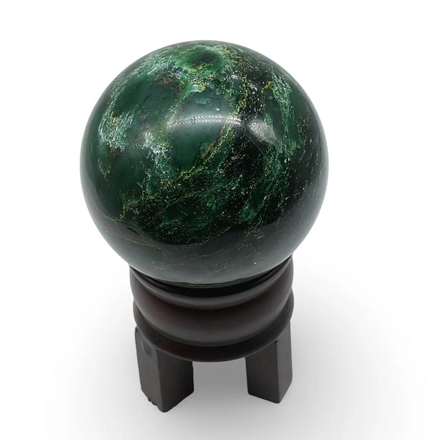 Sphere - Emerald - 3.5"