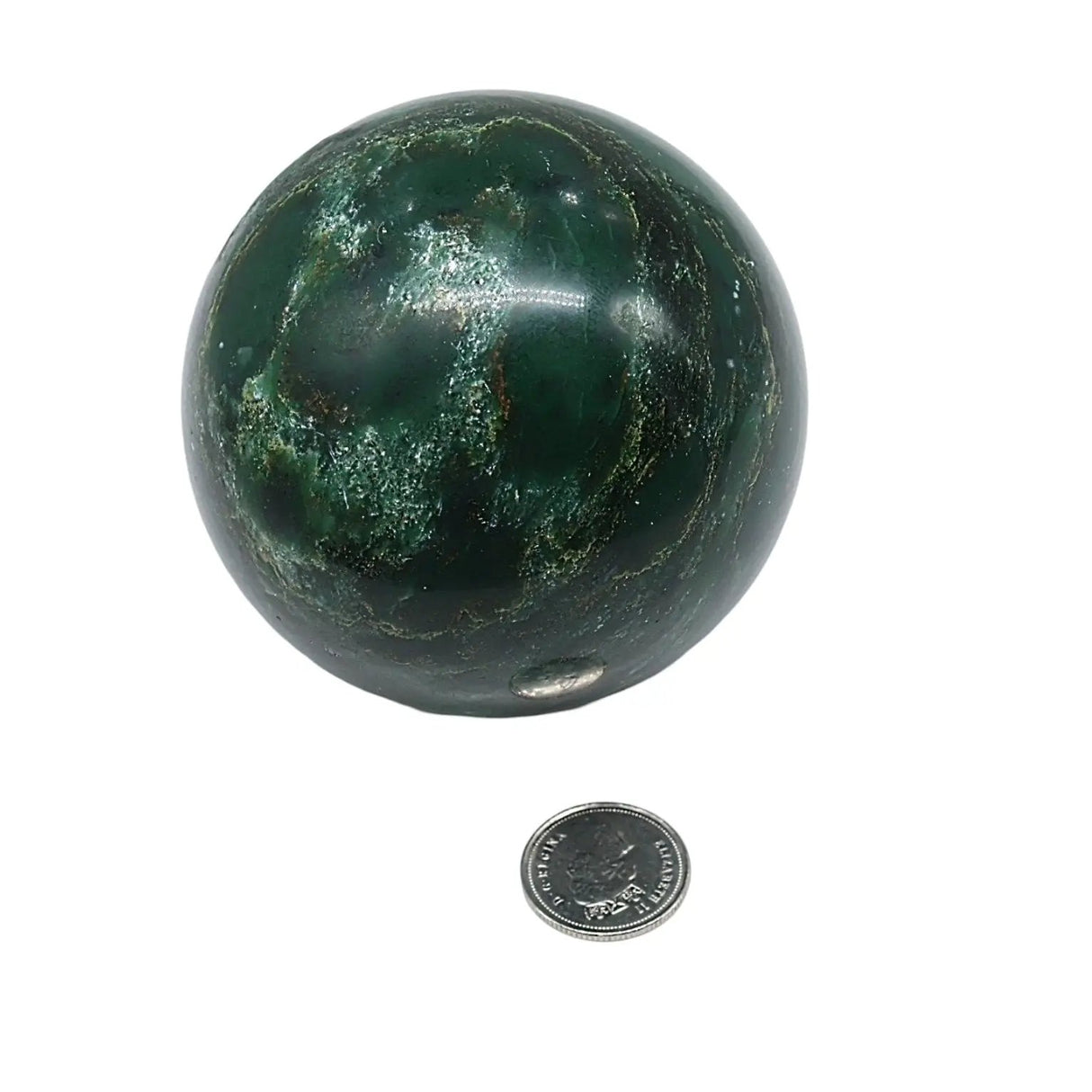 Sphere - Emerald - 3.5"