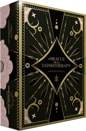 Astro Tarot Oracle deck by Pür Sérénité, French version, black and gold ornate box