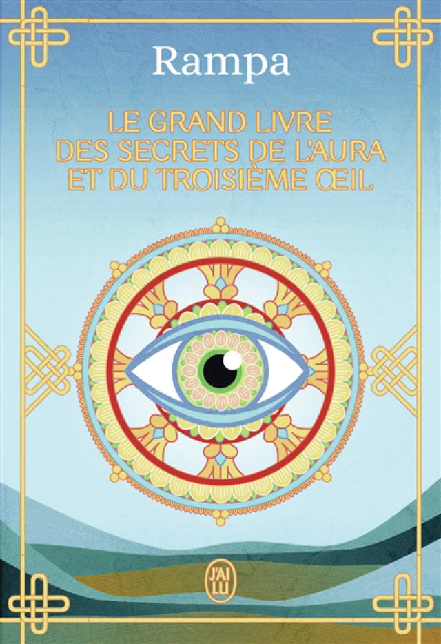 Livre imprimé Pür Sérénité: Le Grand Livre des Secrets de l'Aura et du Troisieme Oeil, couverture bleu gradient