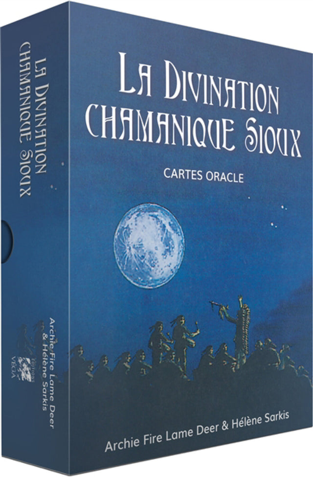 Astro Tarot Oracle blue box, La Divination Chamanique Sioux Cartes Oracle by Pür Sérénité