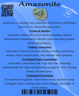 Descriptive Cards - Precious Stones & Crystals - Amazonite