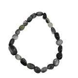 Bracelet - Blue Tiger Eye - Small Natural Shape Stones
