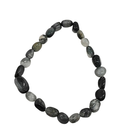Bracelet - Blue Tiger Eye - Small Natural Shape Stones