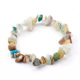 Bracelet -Blue Opal -Chips