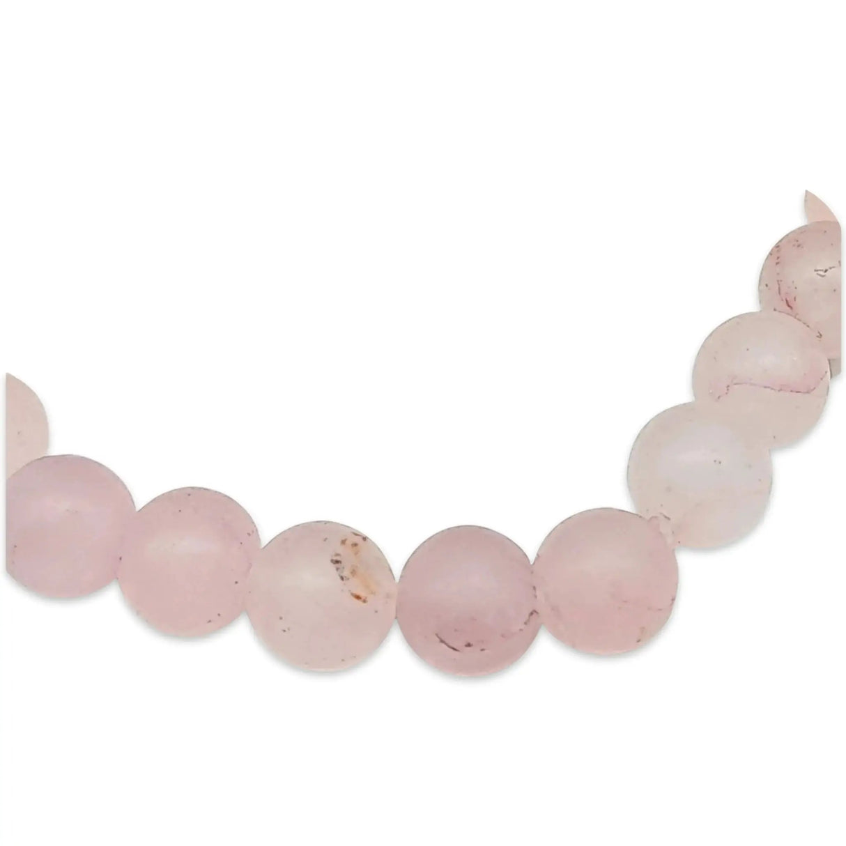 Bracelet - Rose Quartz - Frosted - 8mm