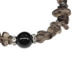 Bracelet - Smoky Quartz - Chips & Bead