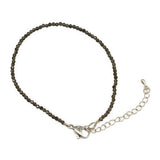 Bracelet - Pyrite -Faceted - 2mm