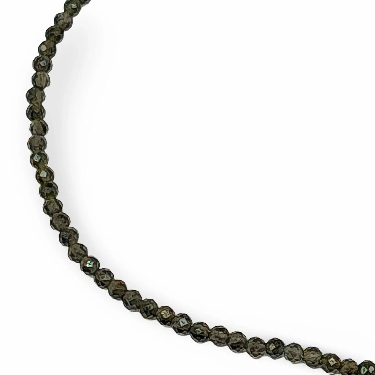 Bracelet - Pyrite -Faceted - 2mm