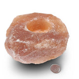 Candle Holder -Pink Himalayan Salt