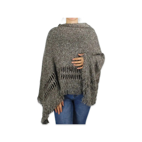 Clothing -Poncho Brown