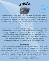 Descriptive Cards -Precious Stones & Crystals -Iolite