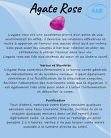 Descriptive Cards -Precious Stones & Crystals -Pink Agate