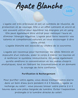 Descriptive Cards -Precious Stones & Crystals -White Agate