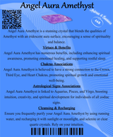 Descriptive Cards - Precious Stones & Crystals - Angel Aura Amethyst