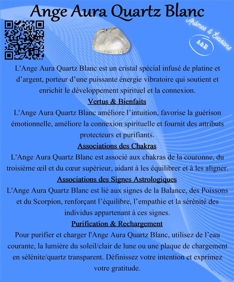 Descriptive Cards - Precious Stones & Crystals - Angel Aura White Quartz