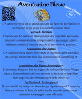 Descriptive Cards - Precious Stones & Crystals - Blue Aventurine