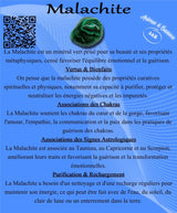 Descriptive Cards - Precious Stones & Crystals - Malachite