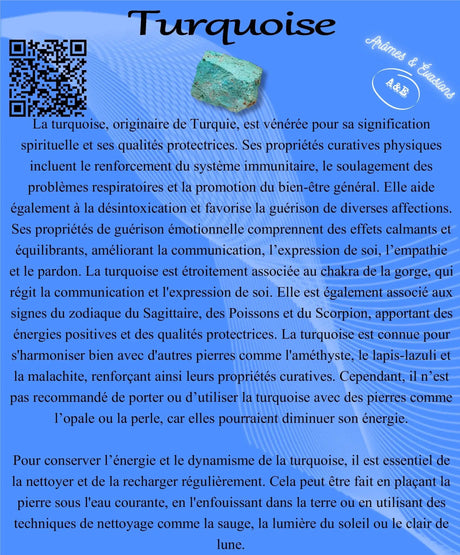 Descriptive Cards -Precious Stones & Crystals -Turquoise