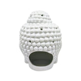 Diffuser -Oil & Wax Warmer -Ceramic -White Buddha Head