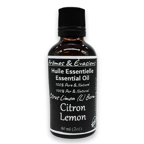 Essential Oil - Lemon (Citrus limon (L) Burm) 60 ml