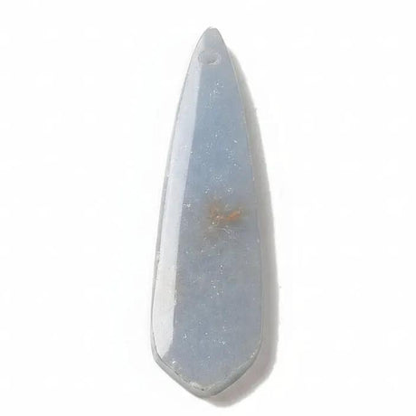Necklace - Natural Angelite - Drop Shape