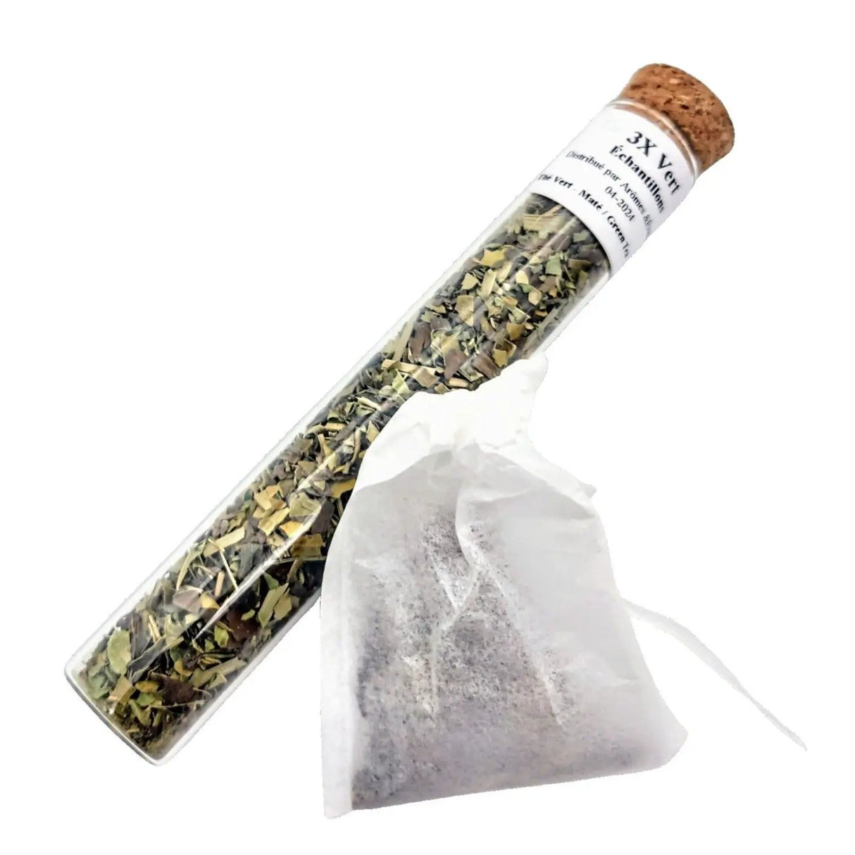 Green Tea -Green 3X -Tea Samples Tea Bags Sample 4 Bags