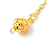 Pendulum - Brass Cone – Gold Teardrop Shape