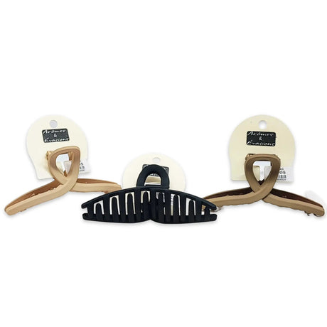 Hair Acessories -Matte Color Clip Hair