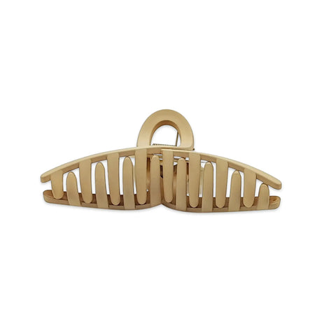 Hair Acessories -Matte Color Clip Hair Beige