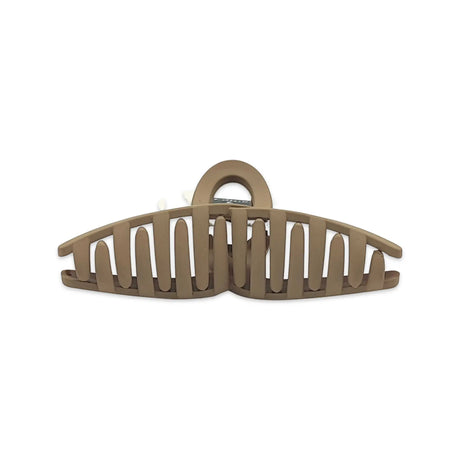 Hair Acessories -Matte Color Clip Hair Khaki