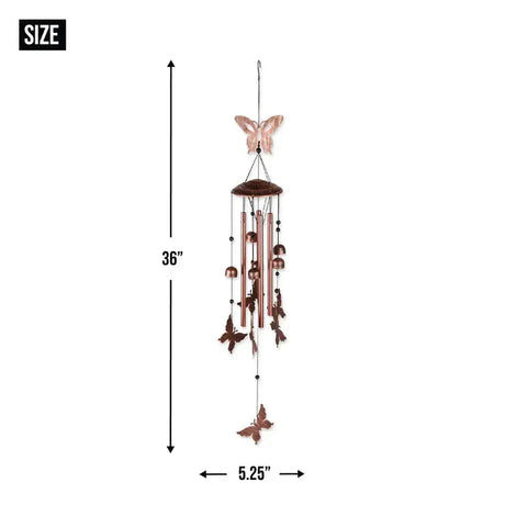 Home Decor -Wind Chimes -Fluttering Butterflies