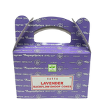 Incense - Satya - Backflow Cones - Lavender - 24 Cones