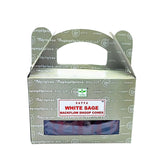 Incense -Satya -Backflow Cones -White Sage -24 Cones